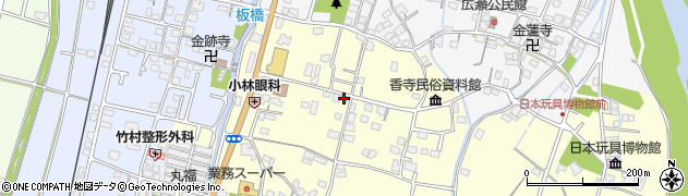兵庫県姫路市香寺町中仁野292周辺の地図