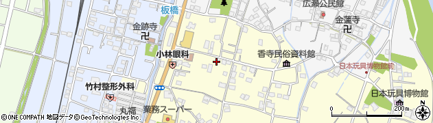 兵庫県姫路市香寺町中仁野293周辺の地図
