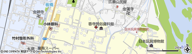 兵庫県姫路市香寺町中仁野327周辺の地図