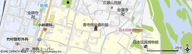 兵庫県姫路市香寺町中仁野336周辺の地図