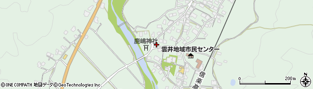 滋賀県甲賀市信楽町牧707周辺の地図