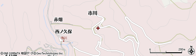 愛知県新城市市川峯3周辺の地図