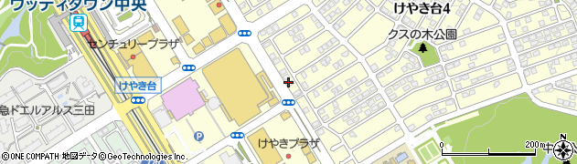 三田ホーム周辺の地図