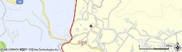 大阪府茨木市上音羽195周辺の地図
