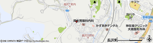 島根県浜田市長沢町585周辺の地図