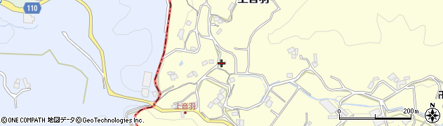 大阪府茨木市上音羽201周辺の地図