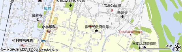 兵庫県姫路市香寺町中仁野328周辺の地図