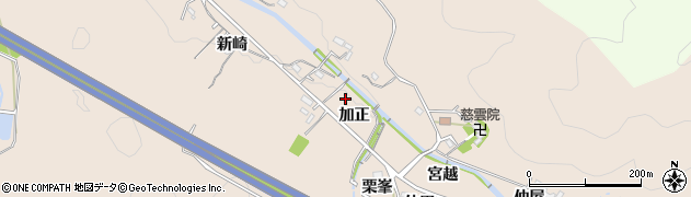 愛知県岡崎市鹿勝川町周辺の地図