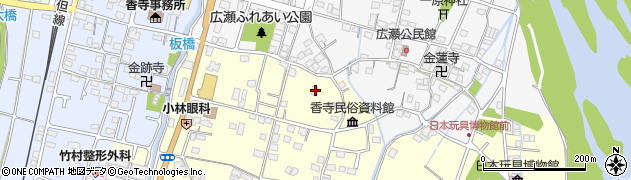 兵庫県姫路市香寺町中仁野330周辺の地図