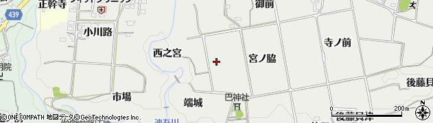 愛知県新城市川路（宮ノ脇）周辺の地図