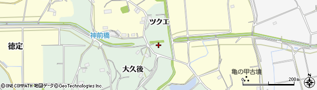 愛知県新城市杉山（ツクエ）周辺の地図