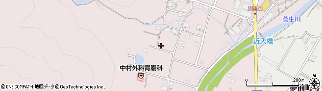 兵庫県姫路市夢前町菅生澗279周辺の地図