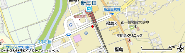 トヨタレンタリース兵庫新三田駅前店周辺の地図