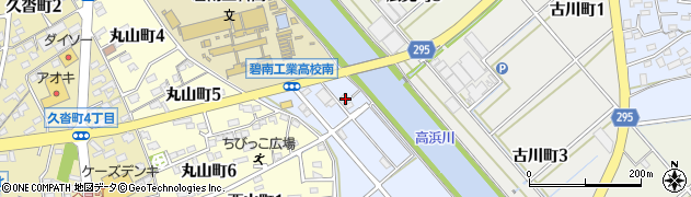 愛知県碧南市山下町3周辺の地図