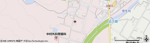 兵庫県姫路市夢前町菅生澗315-3周辺の地図