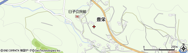 愛知県新城市豊栄（東平）周辺の地図