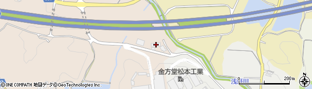 滋賀県甲賀市甲南町竜法師1167周辺の地図