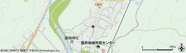 滋賀県甲賀市信楽町牧681周辺の地図