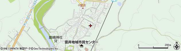 滋賀県甲賀市信楽町牧653周辺の地図