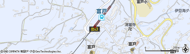富戸駅周辺の地図