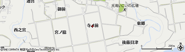 愛知県新城市川路（寺ノ前）周辺の地図