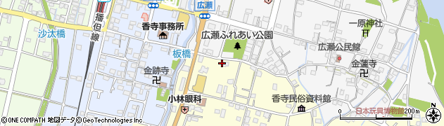 兵庫県姫路市香寺町中仁野316周辺の地図