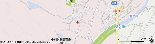 兵庫県姫路市夢前町菅生澗275周辺の地図