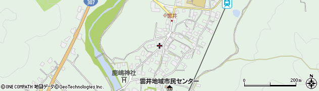滋賀県甲賀市信楽町牧686周辺の地図