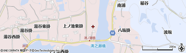 兵庫県宝塚市波豆（大北）周辺の地図