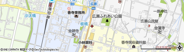 兵庫県姫路市香寺町中仁野312周辺の地図