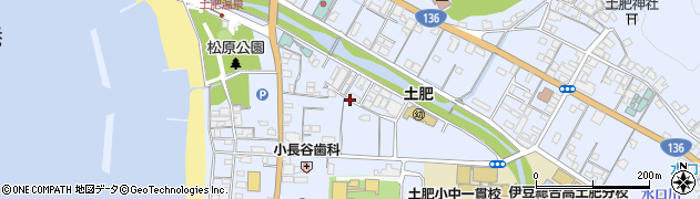 静岡県伊豆市土肥周辺の地図