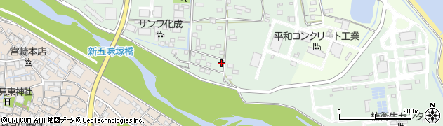 三重県四日市市楠町北五味塚1028周辺の地図