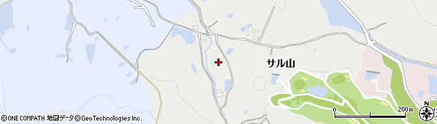 兵庫県宝塚市長谷（サル山）周辺の地図