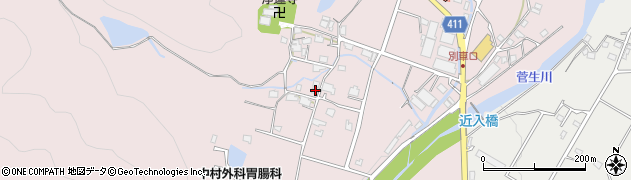 兵庫県姫路市夢前町菅生澗273周辺の地図
