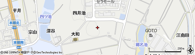 愛知県常滑市金山周辺の地図