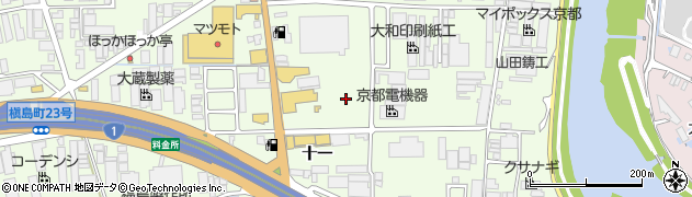 京都府宇治市槇島町（十六）周辺の地図