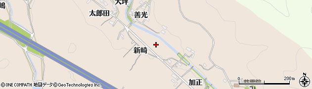 愛知県岡崎市鹿勝川町（盆次田）周辺の地図