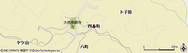 京都府長岡京市浄土谷（四方町）周辺の地図