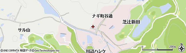 兵庫県宝塚市芝辻新田ナギ町谷通11周辺の地図