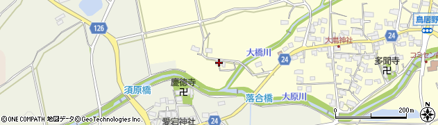 滋賀県甲賀市甲賀町鳥居野1233周辺の地図