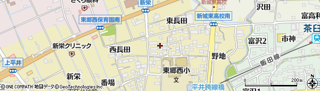 愛知県新城市平井周辺の地図