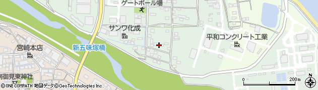 三重県四日市市楠町北五味塚840周辺の地図