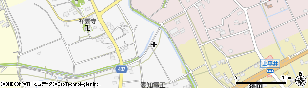 愛知県新城市片山（明屋敷）周辺の地図