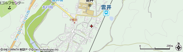 滋賀県甲賀市信楽町牧619周辺の地図