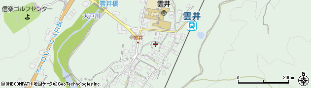 滋賀県甲賀市信楽町牧623周辺の地図