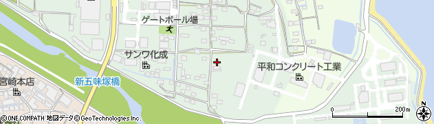 三重県四日市市楠町北五味塚864周辺の地図