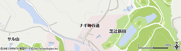 兵庫県宝塚市芝辻新田ナギ町谷通36周辺の地図