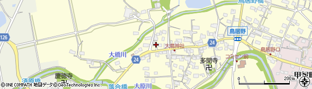 滋賀県甲賀市甲賀町鳥居野1207周辺の地図