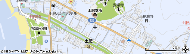 伊豆土肥交通株式会社　タクシー本社周辺の地図
