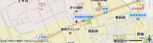 愛知県新城市上平井昭和956周辺の地図